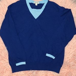 3/$15 Womens blue sweater, Cherokee sz XXL